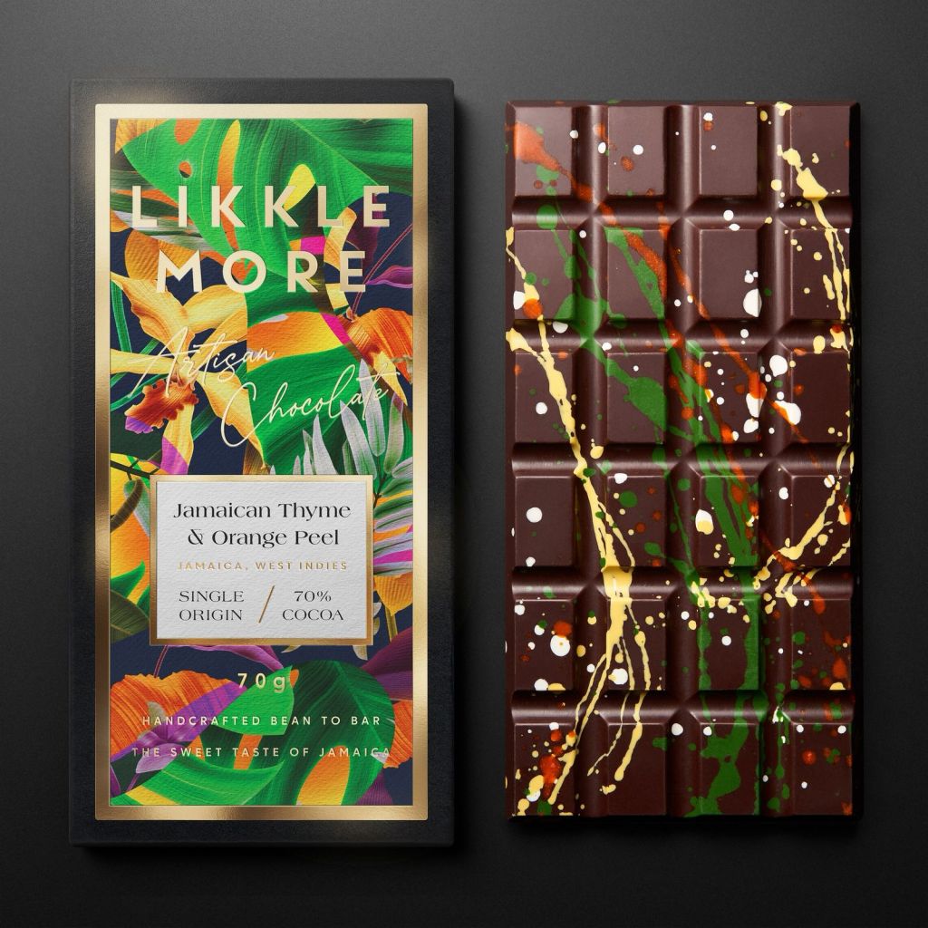 Likkle More Chocolate Jamaica n Thyme and Orange Peel