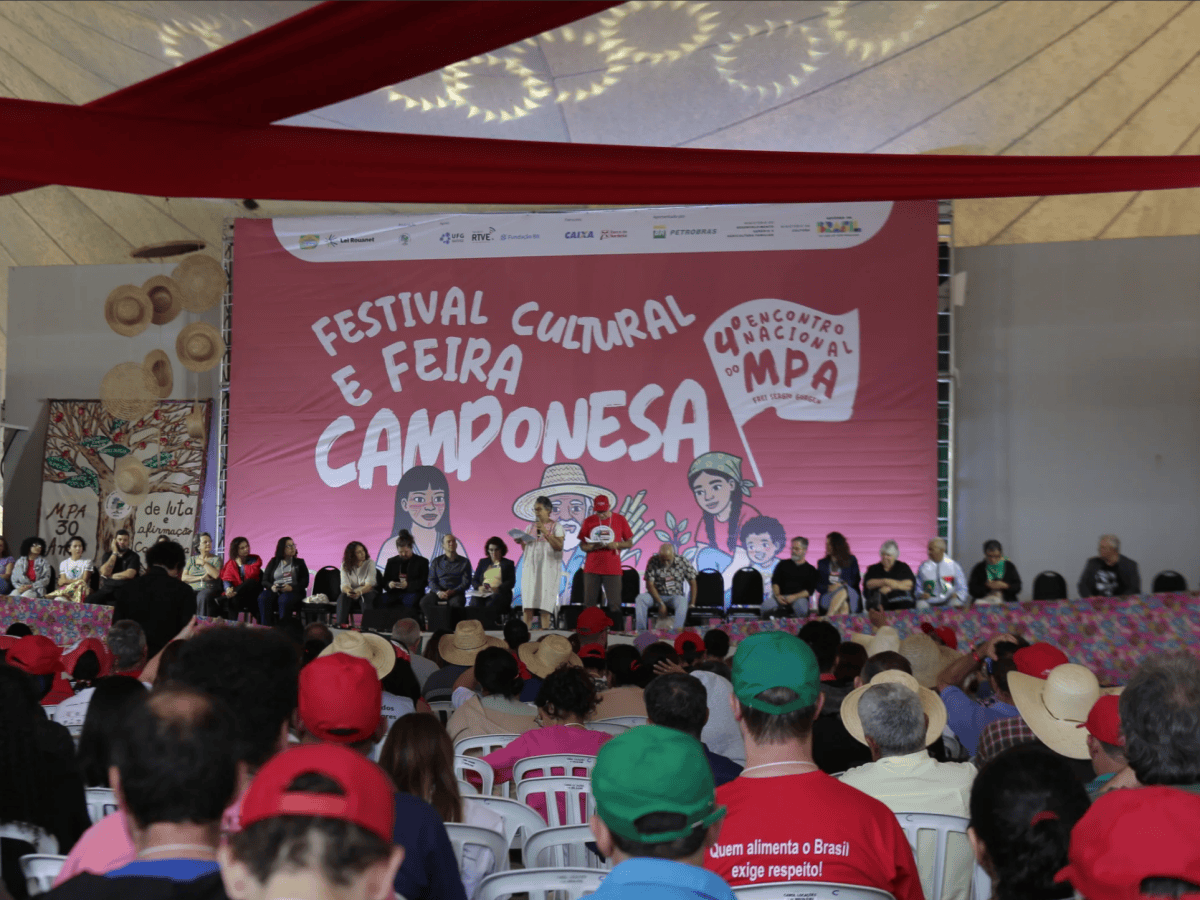 Those who feed Brazil deserve respect: 4th National Meeting of Small Farmers Movement in&nbsp;Brazil